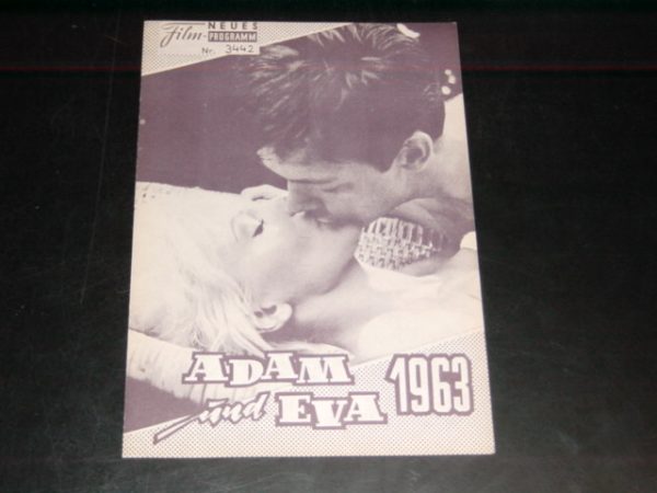 3442: Adam und Eva 1963 ( Gerald O´Hara ) Margarete Rose Keil, Linda Marlowe, David Weston, Peter Burton, Frank Jarvis