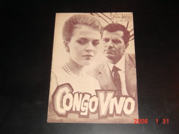 3444: Congo Vivo ( Giuseppe Bennati ) Jean Seberg, Gabriele Ferzetti, Bachir Touré, Frederika Andrew