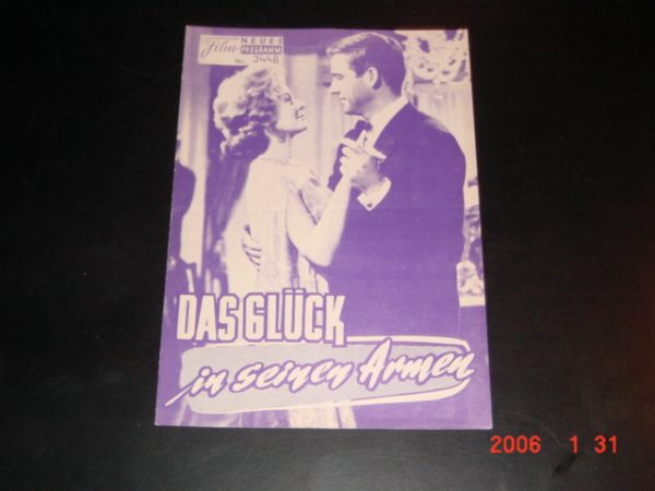 3448: Das Glück in seinen Armen ( Daniel Petrie ) Susan Hayward, Michael Craig, Diane Baker, Edward Judd, Paul Rogers, RObert Bacon, Paul Rogers, Robert Bacon, Paul Stassino, Jerry Desmonde, Ellen McIntosh, Gwen Nelson, Peter Madden, Joan Newell, Chet Bak