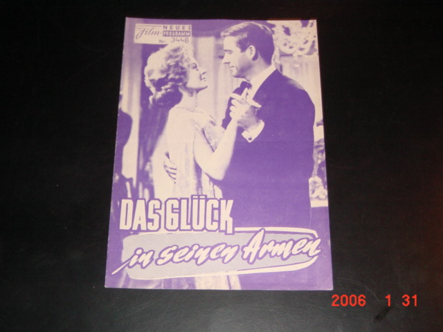 3448: Das Glück in seinen Armen ( Daniel Petrie ) Susan Hayward, Michael Craig, Diane Baker, Edward Judd, Paul Rogers, RObert Bacon, Paul Rogers, Robert Bacon, Paul Stassino, Jerry Desmonde, Ellen McIntosh, Gwen Nelson, Peter Madden, Joan Newell, Chet Bak