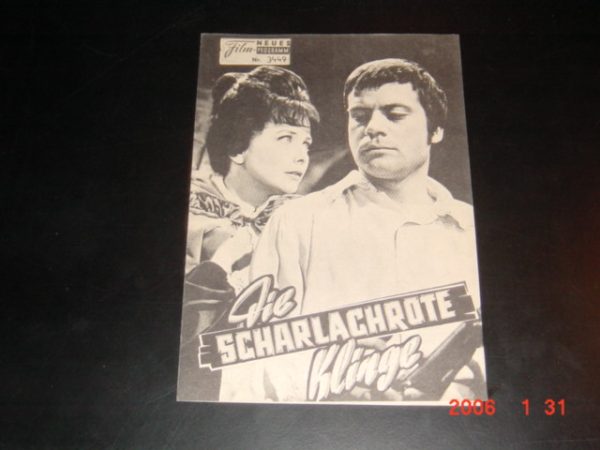 3449: Die scharlachrote Klinge ( John Gilling ) Oliver Reed, Lionel Jeffries, Jack Hedley, June Thorburn, Duncan Lamont