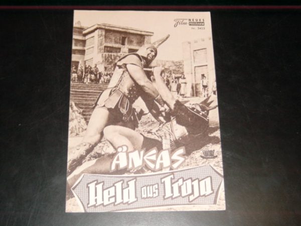 3455: Äneas, Held aus Troja ( Giorgio Rivalta ) Steve Reeves, Carla Marlier, Liane Orfei, Giacomo Rossi Stuart, Gianni Garko, Mario Ferrari, Roberto Bettoni, Lula Silli, Maurice Poli, Luciano Bennetti