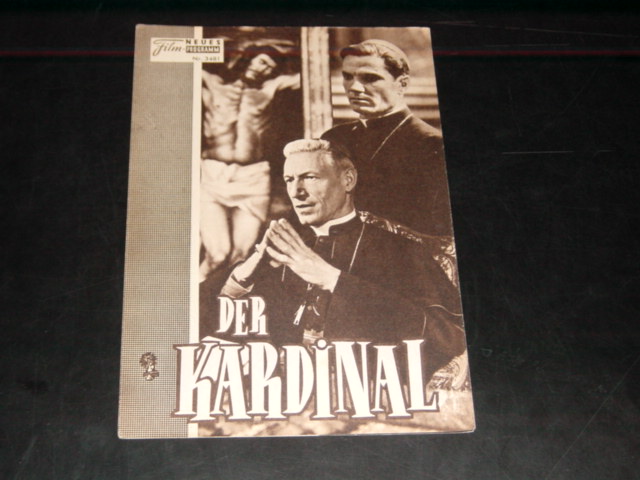 3481: Der Kardinal ( Otto Preminger ) Romy Schneider, Raf Vallone, John Saxon, Tom Tryon, Carol Lynley, Jull Haworth, Josef Meinrad