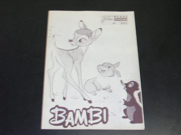 3493: Bambi, ( Walt Disney )