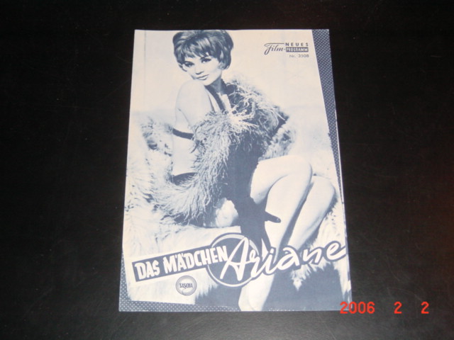 3508: Das Mädchen Ariane ( Jacques Poitrenaud ) Dany Saval, Krista Nico, Darry Cowl, Jean Sobieski, Umberto Orsini, Alice Cocea, Yves Barsac, Jean Pissier, Jean Pierre Zola, Norma Dugo