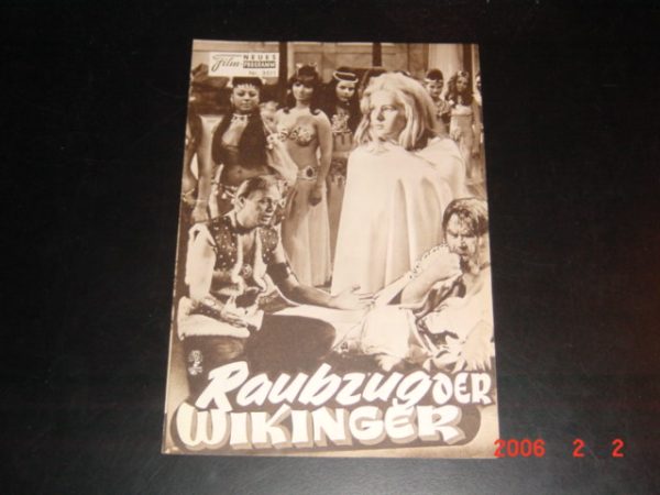 3511: Raubzug der Wikinger ( Jack Cardiff ) Richard Widmark, Sidney Poitier, Russ Tamblyn, Rosanna Schiaffino, Beba Loncar, Oscar Homolka