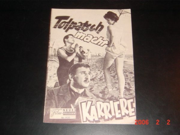 3520: Tolpatsch macht Karriere ( Mario Soldati ) Renato Rascel, Carla Gravina, Peppino de Filippo, Luigi de Filippo