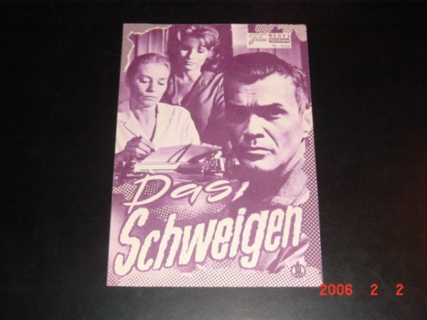 3525: Das Schweigen ( Ingmar Bergman ) Ingrid Thulin, Gunnel Lindblom, Häkan Johnberg, Birger Malmsten, Jörgen Lindström