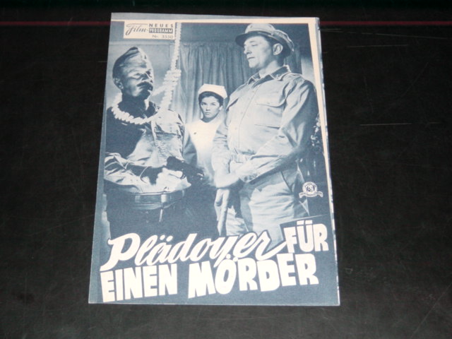3550: Plädoyer für ein. Mörder (Guy Hamilton) Robert Mitchum, Trevor Howard, France Nuyen, Barry Sullivan, Keenan Wynn, Sam Wanamaker, Alexander Knox
