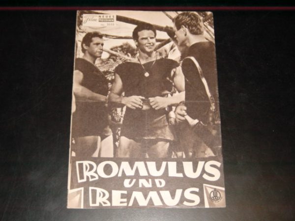 3553: Romulus und Remus (Sergio Corbucci) Steve Reeves, Virna Lisi, Gordon Scott, Ornella Vanoni, Jacques Sernas, Massimo Girotti, Franco Volpi, Andrea Bosic, Laura Solari, Enzo Ceruscio, Giuliano Dall´Ovo, Germano Longo, Franco Baldurci, Piero Lulli, Gi