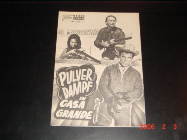 3569: Pulverdampf in Casa Grande (Roy Rowland) Alex Nicol, Jorge Mistral, Dick Bentley, Steve Rowland, Phil Posner, Mercedes Alonso, Diana Lorys, Maria Granada, Robert Rey, Aldo Sambell