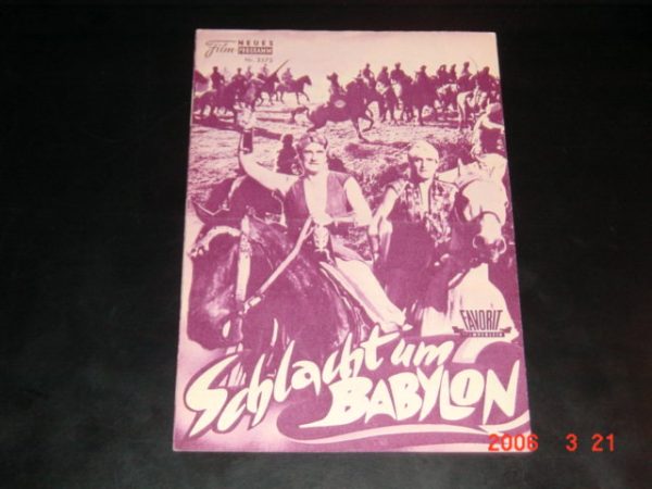 3572: Schlacht um Babylon (Tanio Boccia) Rik Battaglia, Edda Ferronao, Fasco Giachetti, Paul Muller, Gianna Maria Canale, Irene Tunc, Giulio Donnini