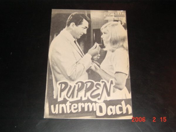 3582: Puppen unterm Dach ( George Roy Hill ) Dean Martin, Geraldine Page, Yvette Mimieux, Wendy Hiller, Gene Tierney, Nan Martin, Larry Gates, Frank Silvera, Charles Lampkin