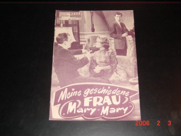 3591: Meine geschiedene Frau Mary - Mary ( Mervyn LeRoy ) Debbie Reynolds, Barry Nelson, Diane McBain, Hiram Sherman, Michael Rennie