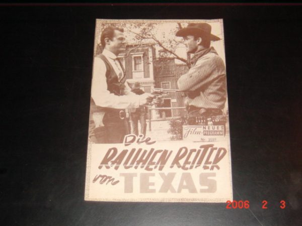 3597: Die Rauhen Reiter von Texas ( Herschel Daugherty ) Robert Culp, Brian Keith, Judi Meredith, James McMullan, Alfred Ryder, Simon Oakland, Ben Cooper, Trevor Bardette, Harry Carey jr., Dick Cutting, Addison Richards