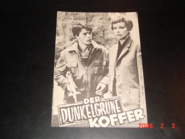 3623: Der dunkelgrüne Koffer (Jean-Claude Bonnardot) Hildegard Knef, Philippe Noiret, Laurent Terzieff, Philippe Noiret, Michel Vitold, Daniel Emilfork, Etienne Bierry