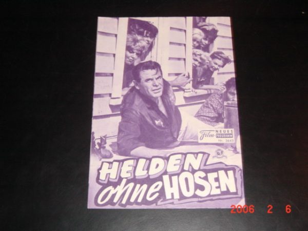 3643: Helden ohne Hosen (George Marshall) Glenn Ford, Stella Steevens, Melvyn Douglas, Jim Backus, Joan Blondell, Andrew Prine, Jesse Pearson, Alan Hale, James Griffith, Whit Bissell, Michael Pate