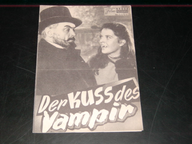 3651: Der Kuss des Vampir (Don Sharp) Clifford Evans, Noel Willman, Edward de Souza, Jennifer Daniel, Barry Warren, Jacquie Wallis, Isobel Black, Peter Madden, Vera Cook, Noel Howlett