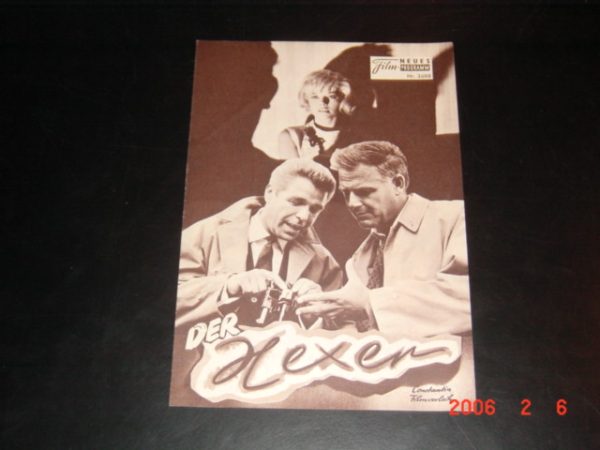 3688: Der Hexer (Alfred Vohrer) Joachim Fuchsberger, Heinz Drache, Sophie Hardy, Siegfried Lowitz, Margot Trooger, Carl Lange, Jochen Brockmann, Siegfried Schürenberg, Karl John, Kurt Waitzmann, Ann Savo, Hilde Sessak, Petra von der Linde