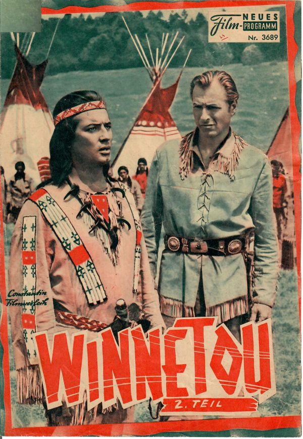 3689: Winnetou II ( Karl May ) Lex Barker, Pierre Brice, Anthony Steel, Karin Dor, Klaus Kinski, Mario Girotti, Renato Baldini, Eddi Arent