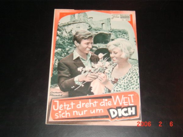 3690: Jetzt dreht sich die Welt sich nur um dich (Wolfgang Liebeneiner) Gitte, Rex Gildo, Gustav Knuth, Ruth Stephan, Gunther Philipp, Mara Lane, Hans Söhnker, Claus Biederstaedt, Evi Kent, Claus Dahlen