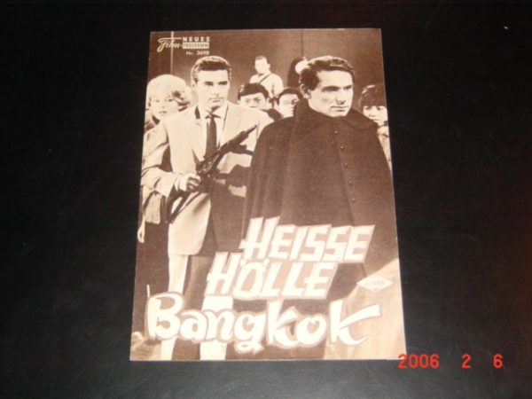 3698: Heisse Hölle Bangkok (Andre Hunebelle) Pier Angeli, Robert Hossein, Kerwin Mathews, Dominique Wilms, Akom Makranond, Sing Milintrasai