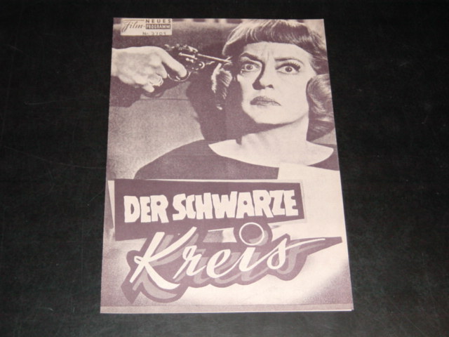 3701: Der schwarze Kreis (Paul Henreid) Bette Davis, Karl Malden, Peter Lawford, Philip Carey, Jean Hagen, George McReady, Estelle Winwood, George Chandler, Mario Alcade, Cyril Delevanti