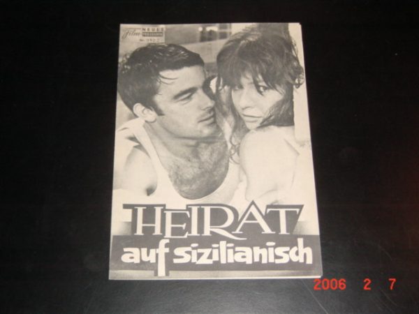 3702: Heirat auf sizilianisch (Marcello Andrei) Anette Stroyberg, Gerard Blain, Nino Castelnuovo, Vittorio Gassman, Gino Cervi, Leopold Trieste, Ernsto Calindri, Umberto Sparado, Mariangela Giordano