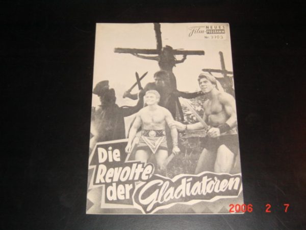 3703: Die Revolte der Gladiatoren (Gianfranco Parolini) Susan Paget, Dan Vadis, Susan Paget, Margaret Taylor, Gianni Rizzo, Dick Palmer