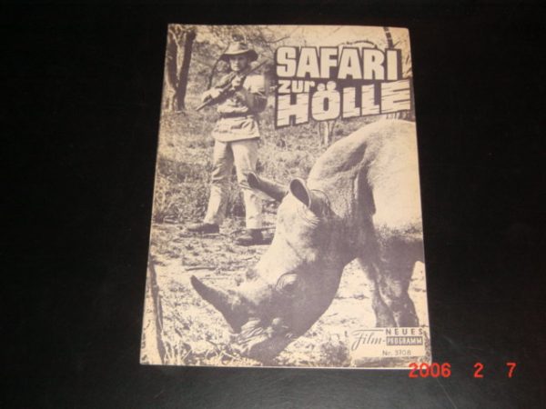 3708: Safari zur Hölle (Ivan Tors) Shirley Eaton, Robert Culp, Harry Guardino, Harry Mekela, George Lane