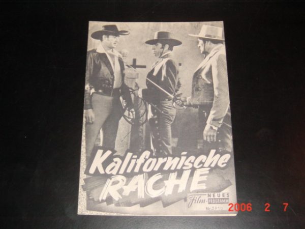 3710: Kalifornische Rache (Hamil Petroff) Jock Mahoney, Faith Domergue, Michael Pate, Susan Seaforth, Rudolfo Hoyos, Penny Santon, Jimmy Murphy, Nestor Paiva, Roberto Contreres