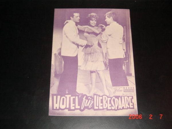 3715: Hotel für Liebespaare (Henry Levin) Jill St. John, Robert Goulet, Nancy Kwan, Robert Morse, Keenan Wynn, Elsa Lanchester, Anne Helm