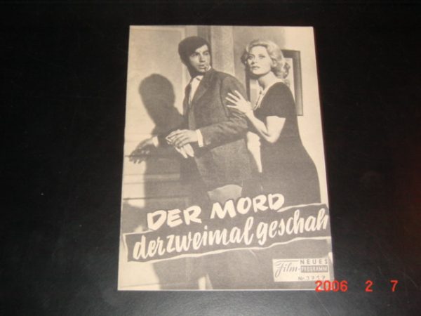 3717: Der Mord der zweimal geschah (Francois Villiers) Michele Morgan, Dany Saval, Simon Andreu, Maria Pacome, Georges Rigaud, Claude Rich, Carlos Casaravilla