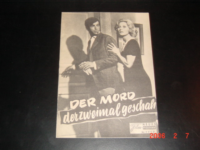 3717: Der Mord der zweimal geschah (Francois Villiers) Michele Morgan, Dany Saval, Simon Andreu, Maria Pacome, Georges Rigaud, Claude Rich, Carlos Casaravilla