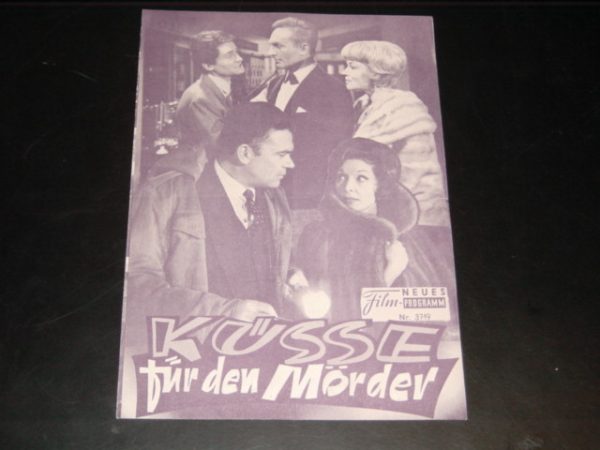 3719: Küsse für den Mörder (John Moxey) Anton Diffring, Maxine Audley, Richard Leech, Alex Scott, Dudley Foster, Patrick Magee, Frederick Piper, June Murphy, Virginia Wetherell