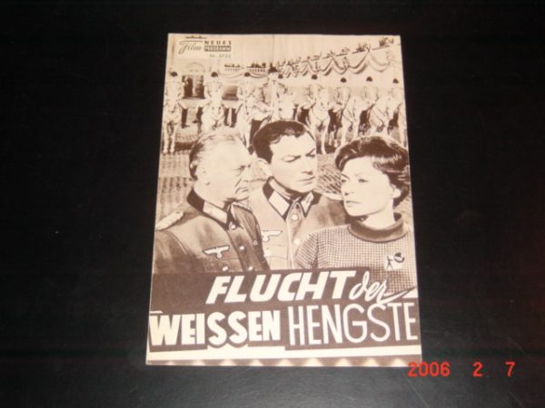 3722: Flucht der weissen Hengste (Arthur Hiller) Curd Jürgens, Robert Taylor, Lilli Palmer, Eddie Albert, James Franciscus, John Larch, Brigitte Horney, Philip Abbott, Douglas Fowley