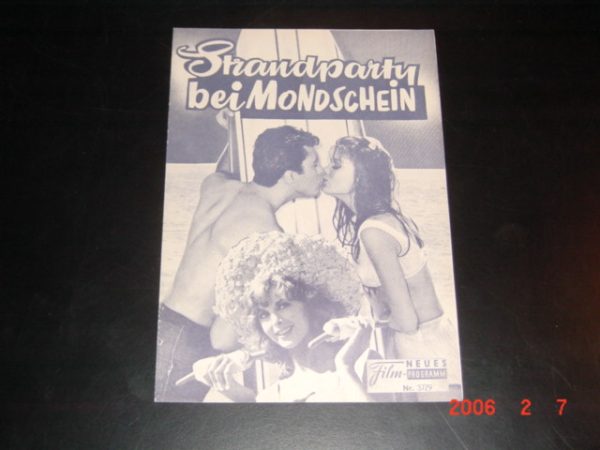 3729: Strandparty bei Mondschein (Leslie H. Martinson) James Darren, Pamela Tiffin, Woody Woodbury, Paul Lynde, Tina Louise, Nancy Sinatra, Claudia Martin, Bob Denver, Robert Middleton