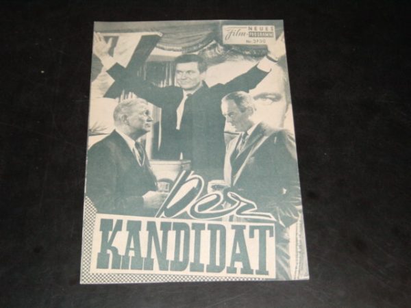 3730: Der Kandidat (Franklin Schaffner) Henry Fonda, Cliff Robertson, Lee Tracy, Margaret Leighton, Edie Adams, Shelley Berman, Ann Sothern, Gene Raymond, Kevin McCarthy, Mahalia Jackson