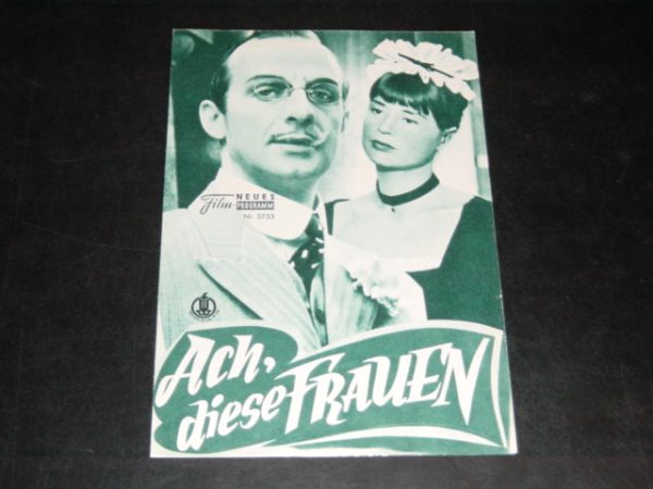 3733: Ach, diese Frauen ( Ingmar Bergman ) Bibi Andersson, Harriet Andersson, Eva Dahlbeck, Karin Kavli, Gertrud Fridh, Mona Malm, Barbro Hjort af Oräs, Allan Edwall, Georg Funkquist, Carl Billquist