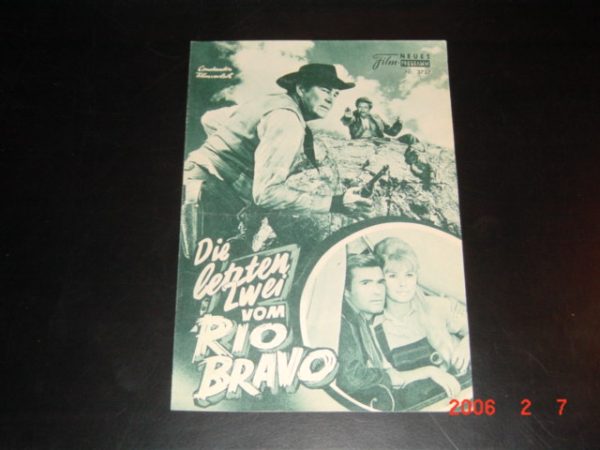 3737: Die letzten Zwei von Rio Bravo (Manfred Rieger) Rod Cameron, Vivi Bach, Horst Frank, Angell Aranda, Ludwig Duran, Kai Fischer, Hans Nielsen, Mike Palmar, Josef Martin