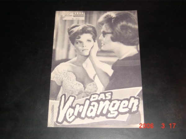 3743: Das Verlangen (Alexander Singer) Curd Jürgens, Samantha Eggar, Patricia Neal, Ian Bannen