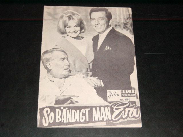 3750: So bändigt man Eva (Jack Smight) Sandra Dee, Maurice Chevalier, Robert Goulet, Andy Williams, Gene Raymond, Charlie Ruggles, Hermione Gingold