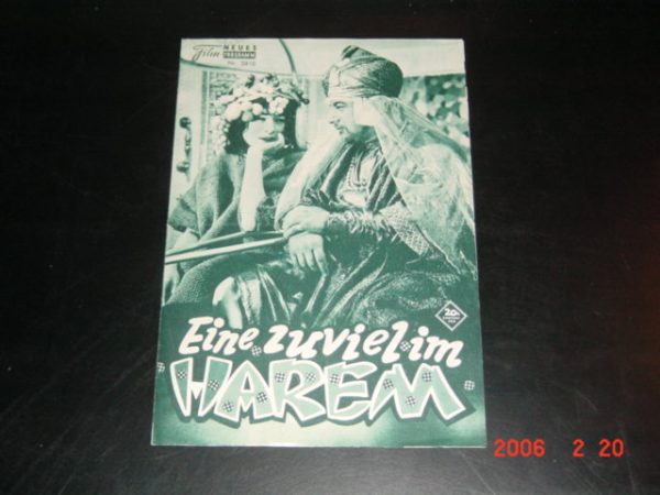 3810: Eine zuviel im Harem (J. Lee Thompson) Shirley MacLane, Peter Ustinov, Richard Crenna, Scott Brady, Jim Backus
