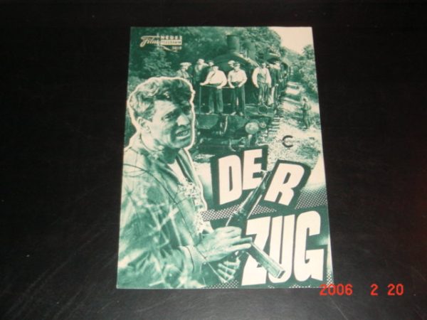 3819: Der Zug (John Frankenheimer, Bernard Farrel) Burt Lancaster, Jeanne Moreau, Michel Simon, Paul Scofield, Michel Simon, Suzanne FLon, Wolfgang Preiss, Richard Münch, Charles Millot, Albert Remy, Jacques Marin