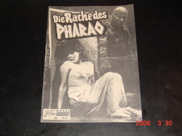 3833: Die Rache des Pharao (Michael Carreras) Jeanne Roland, Ronald Howard, Jack Gwillim, George Pastell, Fred Clark, Terence Morgan, John Paul