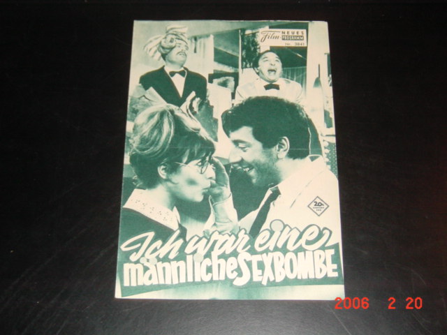 3841: Ich war eine männliche Sexbombe (Philippe de Broca) Catherina Deneuve, Jean-Pierre Cassel, Jean-Pierre Marielle, Irina Demick, Marcel Dalio, Sacha Briquet, Jean-Claude Brialy, Andre Luguet, Valerie Lagrange, Adolfo Celli