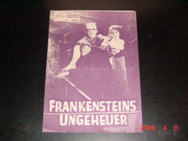 3850: Frankensteins Ungeheuer (Freddie Francis) Peter Cushing, Sandor Eles, Peter Woodthorpe