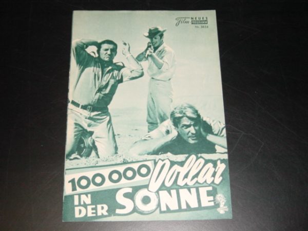 3854: 100 000 Doller in der Sonne (Henri Verneuil) Lino Ventura, Jean-Paul Belmondo, Reginald Kernan, Andrea Parisy, Gert Fröbe, Bernard Blier, Doudou Babet, Pierre Mirat