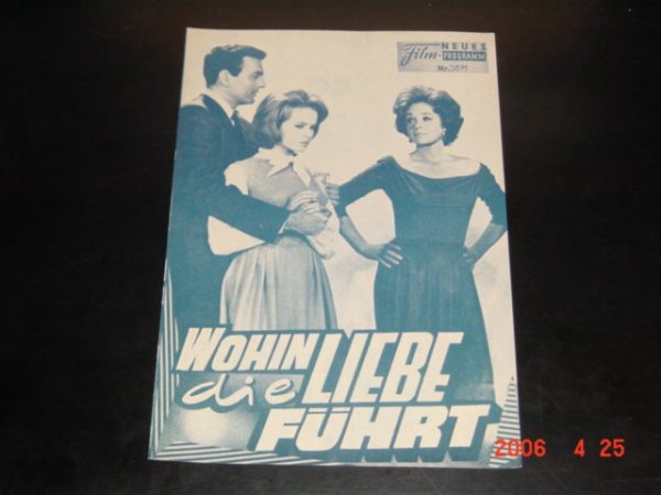 3871: Wohin die Liebe führt (Edward Dmytryk) Susan Hayward, Bette Davis, Michael Connors, Joey Heatherton, Jane Greer, De Forest Kelley, George Macready, Anne Seymour, Willis Bouchey, Walter Reed