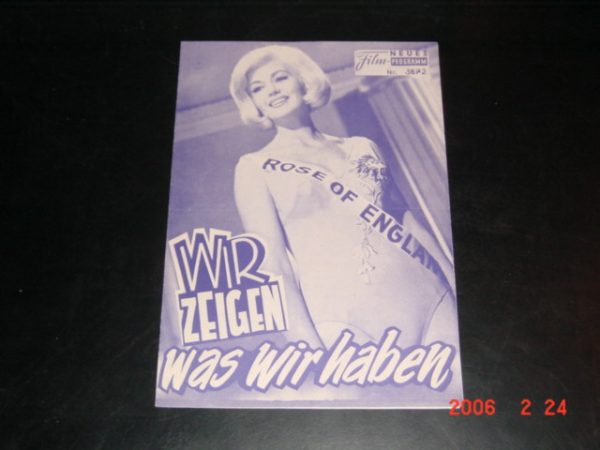 3872: Wir zeigen was wir haben (Val Guest) Ian Hendry, Janette Scott, Ronald Fraser, Edmund Puredom, Jean Claudio, Kay Walsh, Norman Bird, Janina Faye
